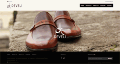 Desktop Screenshot of develishoes.com